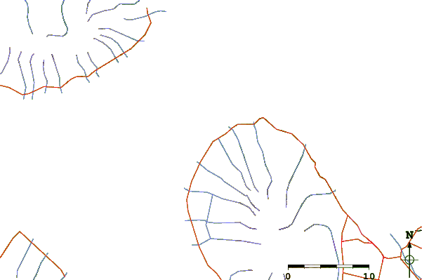 Roads And Rivers Around Ironwood Beach - River (601x399)
