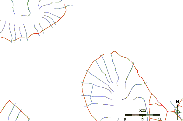 Roads And Rivers Around Flemming Beach Park - River (601x399)