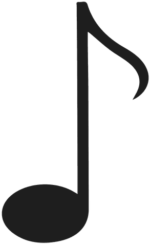 Isolated Eight Note Transparent Png - Music Note Bullet Point (512x512)