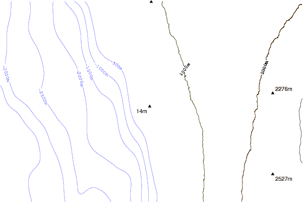 Shoreline Around Manini Beach - Kealakekua Bay (601x400)