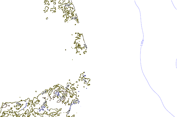 Shoreline Around Coastguard Beach - Illustration (601x399)