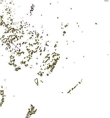 Georgia Shoreline Around Beach Hammock, - Illustration (601x400)