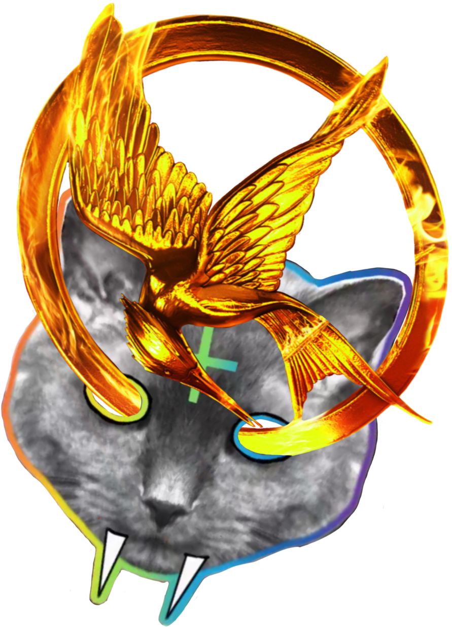 Odd Future Hunger Games Collab By Allheartsgoboom On - Cafepress The Hunger Games Sticker (1280x1280)