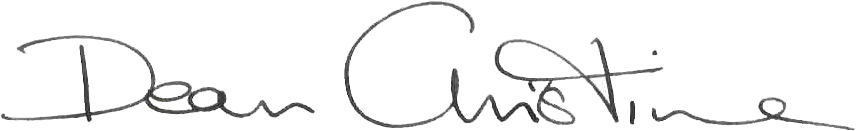 Dean's Signature - Line Art (1071x314)