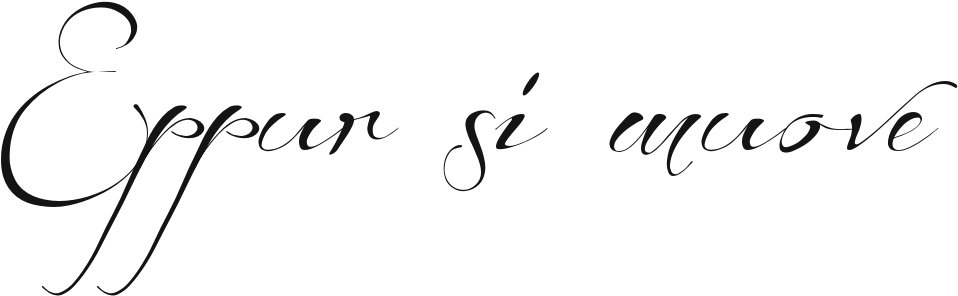 Beforetherain Cursive Font "eppur Si Muove" Tattoo - Font (987x327)