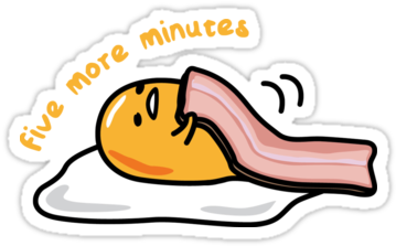 Sleepy Gudetama By Redrooi - Gautama The Lazy Egg (375x360)