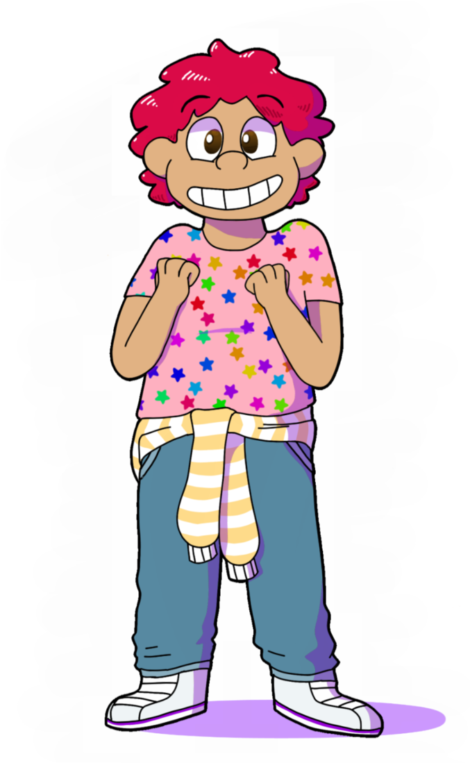 Ice Cream Boy By Lowlywanderer - Cartoon (727x1098)