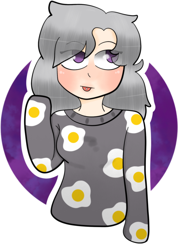 Sasha In An Egg Sweater By Caitlyndapotato - Cartoon (894x894)
