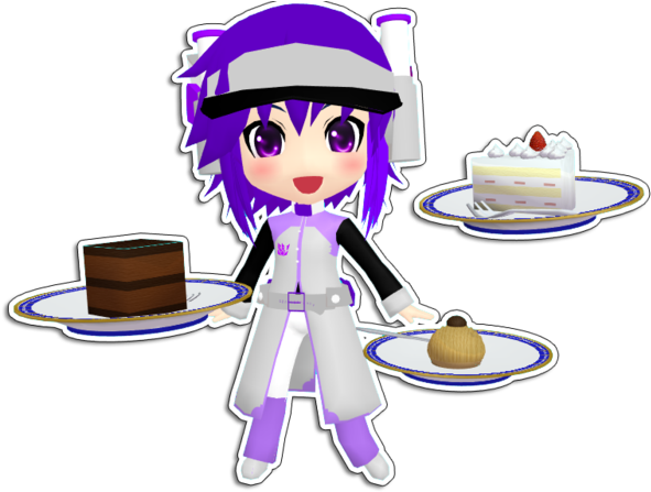 Love Cake By Kidi-chan - Cartoon (600x446)