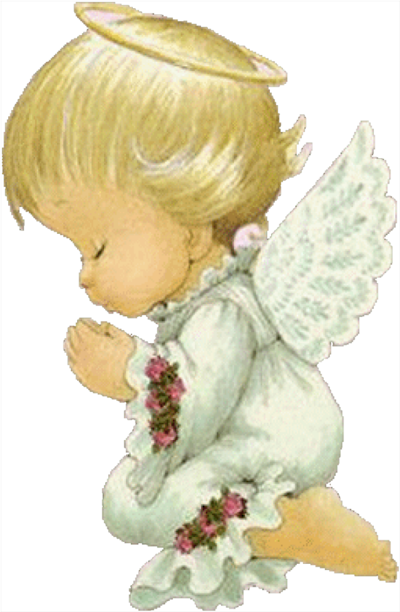 Baby Boy Angel Graphics - Angels Praying (1050x1050)