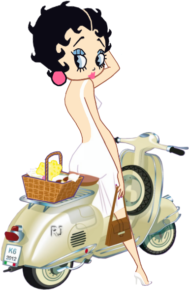Betty Boop Travels - Betty Boop (425x600)