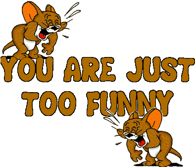 Personajes De Dibujos Animados, De Dibujos Animados - You Re Too Funny (400x400)