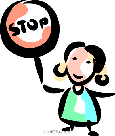 Crossing Guards Royalty Free Vector Clip Art Illustration - Crossing Guards Royalty Free Vector Clip Art Illustration (405x480)