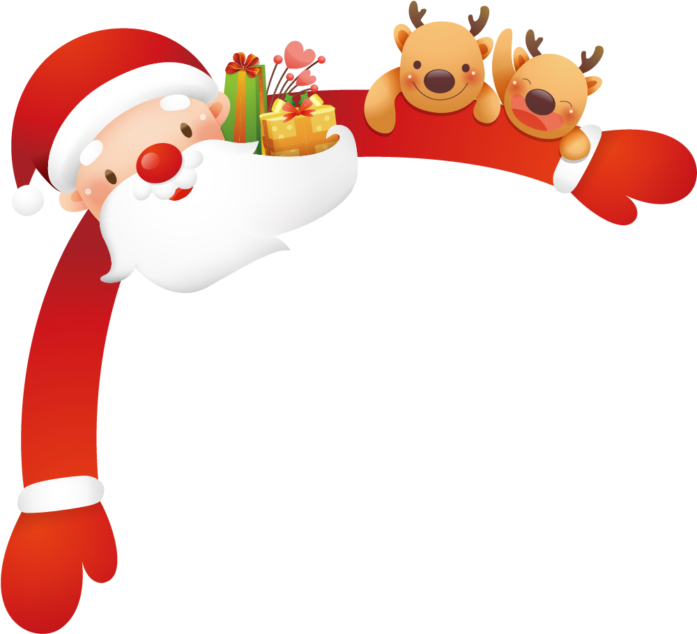 Santa Claus Christmas - Christmas Day (1273x1176)