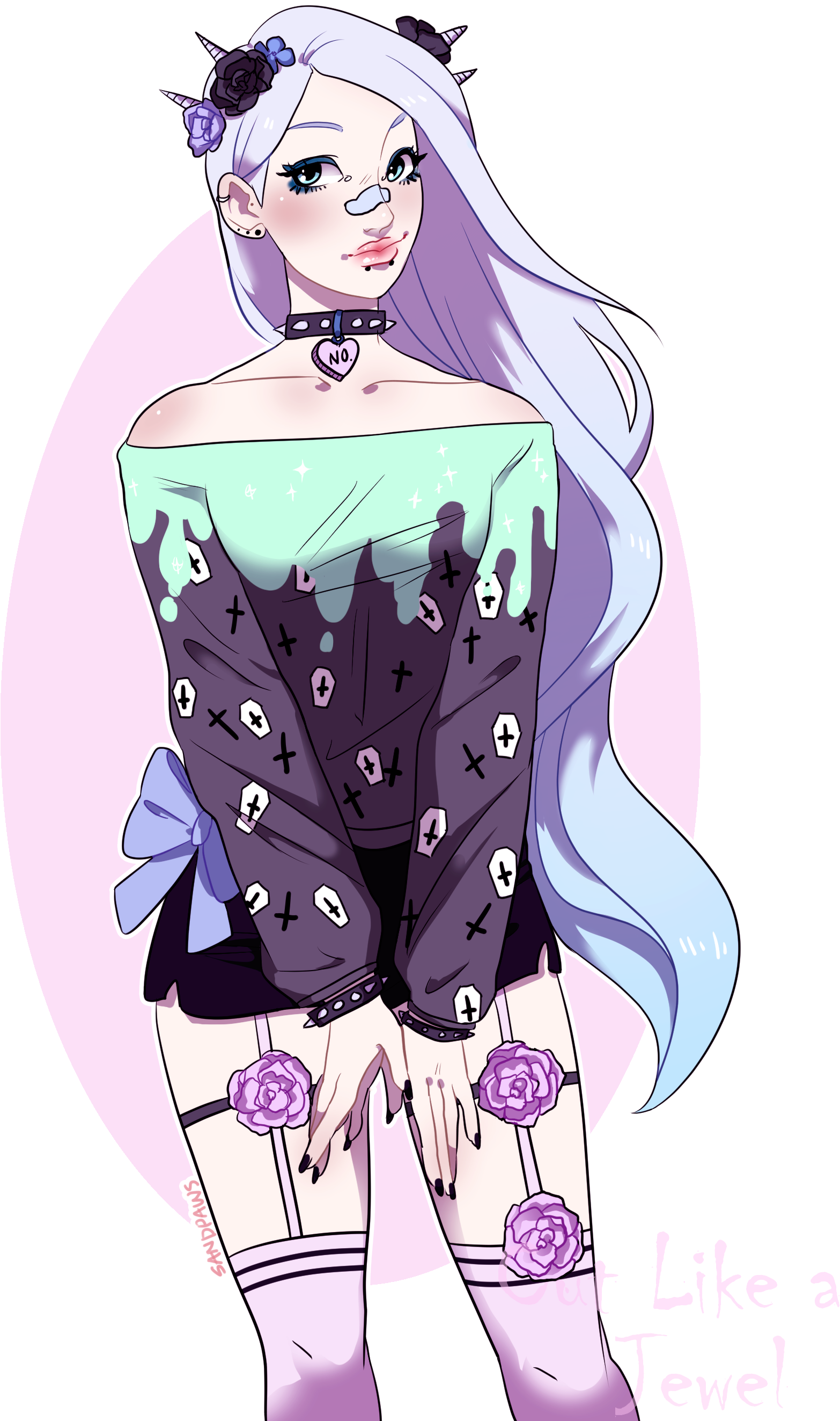 Fashion Illustration Mangaka Anime - Neptunia Adult Neptune Render (1858x2773)