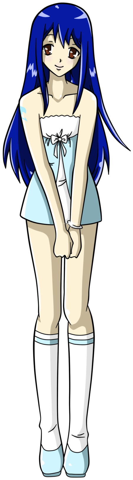 Anime Girl Full Body - Anime Girl Full Body (900x1882)