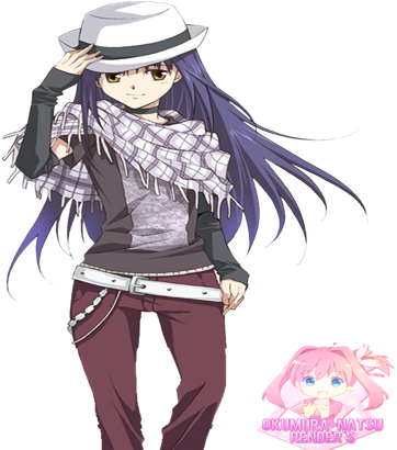 Anime Girl - Cartoon (420x420)