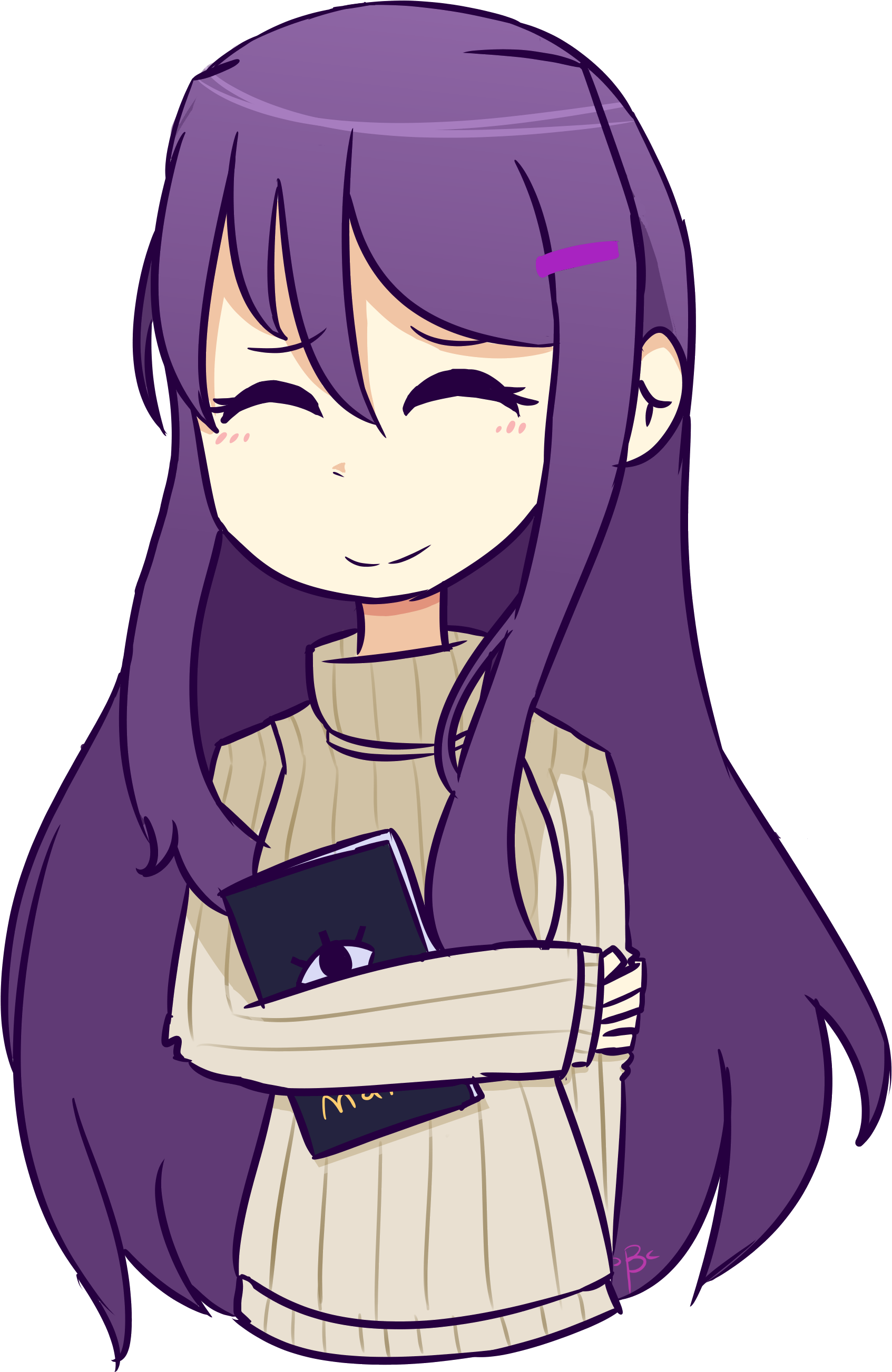 Found Fanarta Beautiful Smile From Best Girl -by Totallyblooktacular - Cartoon (2680x2680)