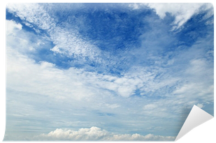 The White Cumulus Clouds Against The Blue Sky Wall - Cumulus (400x400)