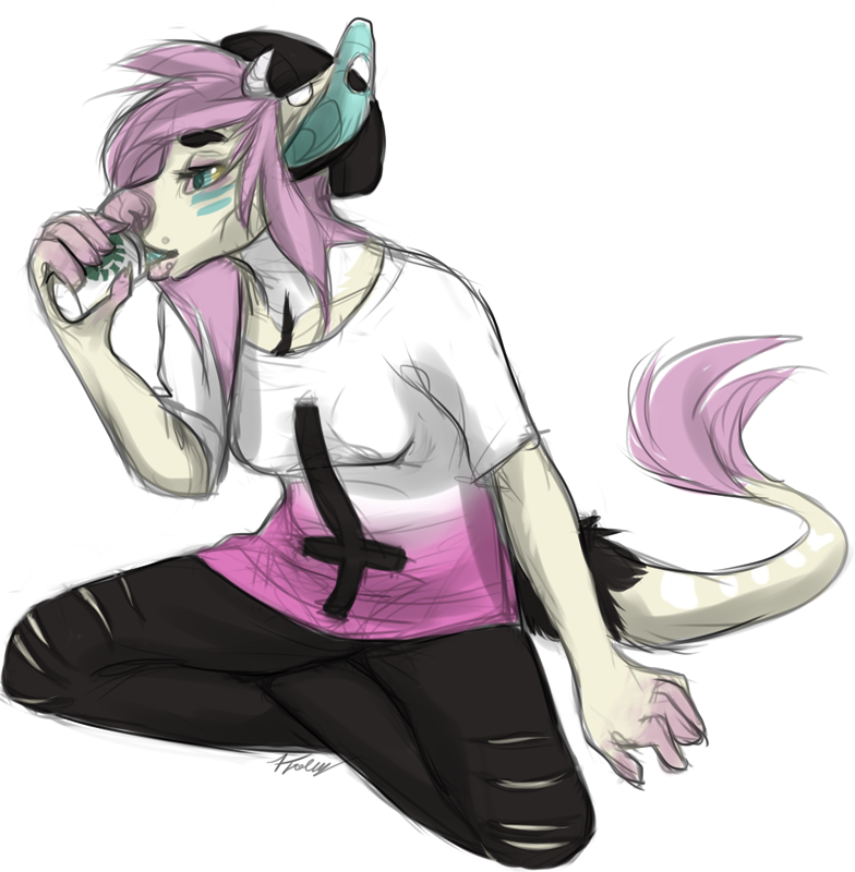 Seven Days Sailing Sketch Commission By Gr Ay - Cartoon (784x800)