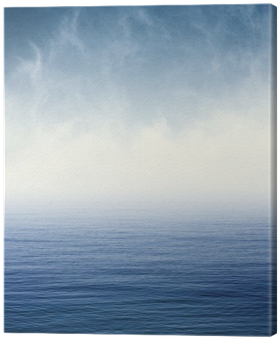 Fog On Blue Ocean - Sea (400x400)