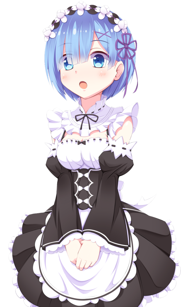This Is Rem From The Re - Rem Re Zero Png (730x1095)