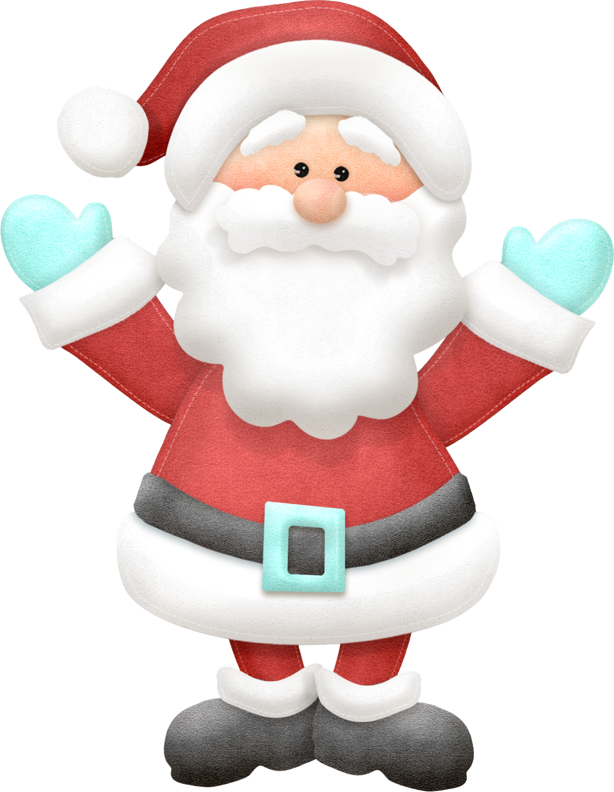 Sᗩntᗩ ‿✿⁀○ - Дед Мороз Вектор (1241x1600)