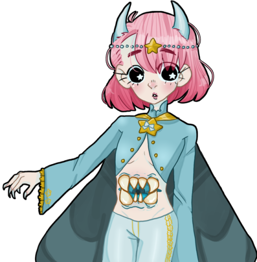My Sweet Baby Demon Girl Imogen <3 - Cartoon (500x509)