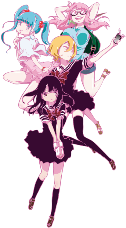 Mahou Shoujo Site Anime (423x750)