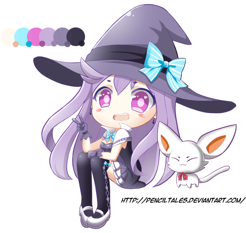 Magical Girl Custom Adoptable For Rainfaii By Pixitales - Cartoon (900x803)