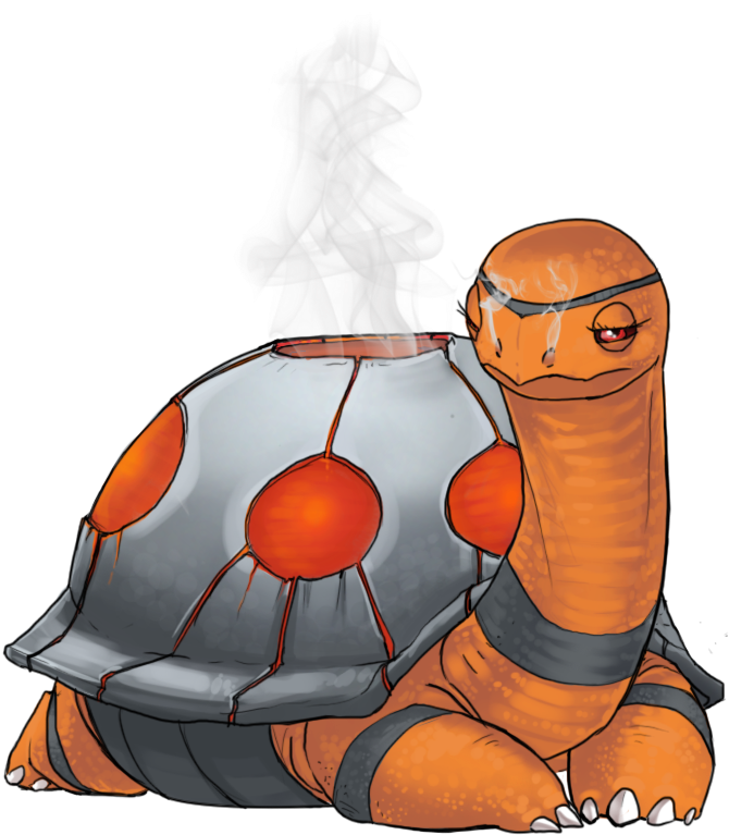 Pokemon Torkoal Evolution Images - Alola Torkoal (800x800)