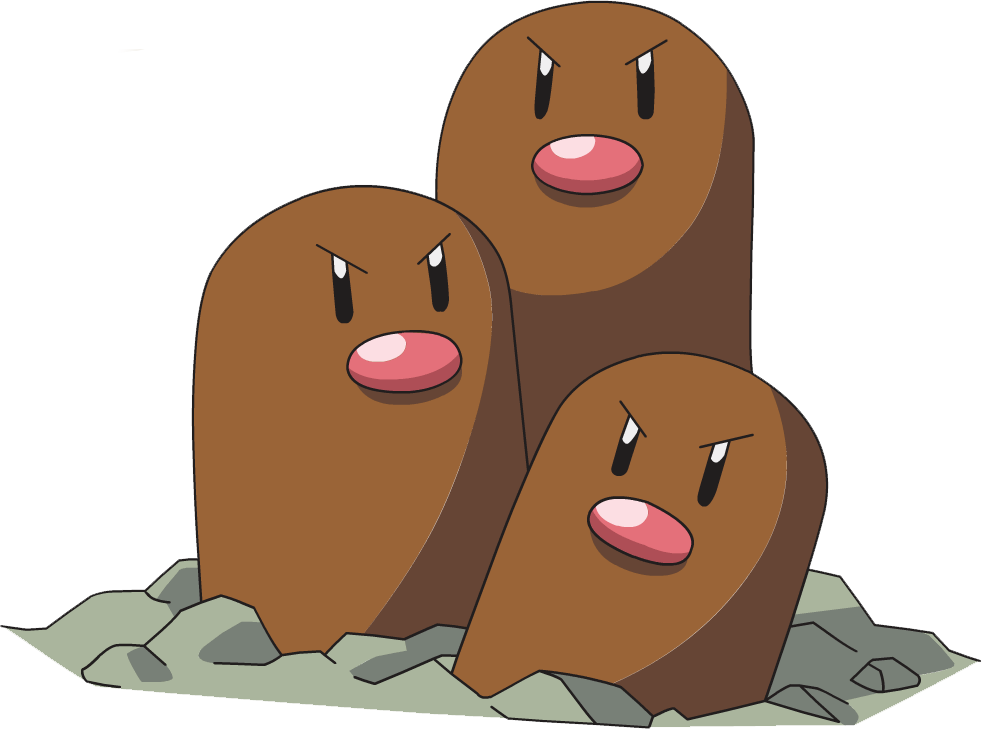 My Fave Pokemon - Dugtrio Pokemon (982x729)