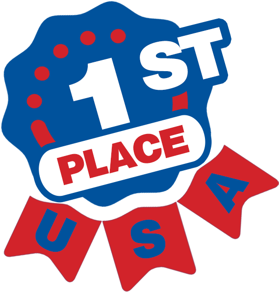 1st Place Usa Icon - 1st Place Png Icon (600x600)