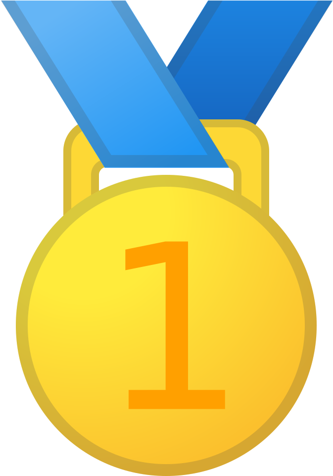 1st Place Medal Icon - Emoji Medalha Png (1024x1024)