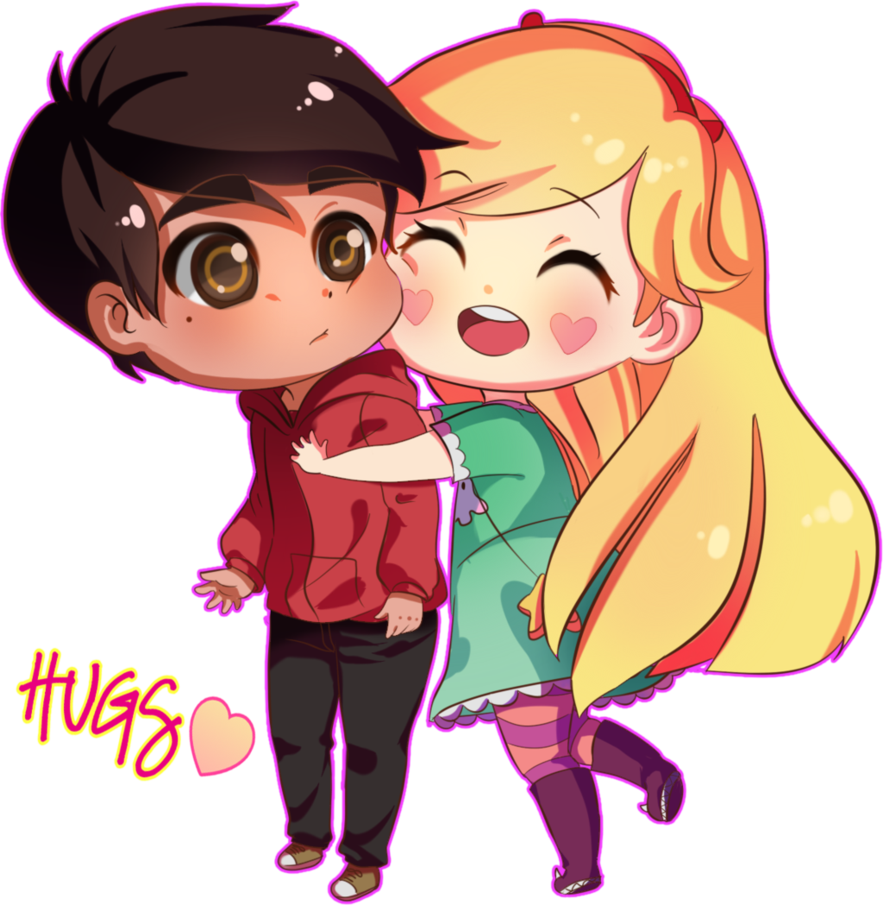 Hugs By Meiruyoshino - Starco Png (883x905)
