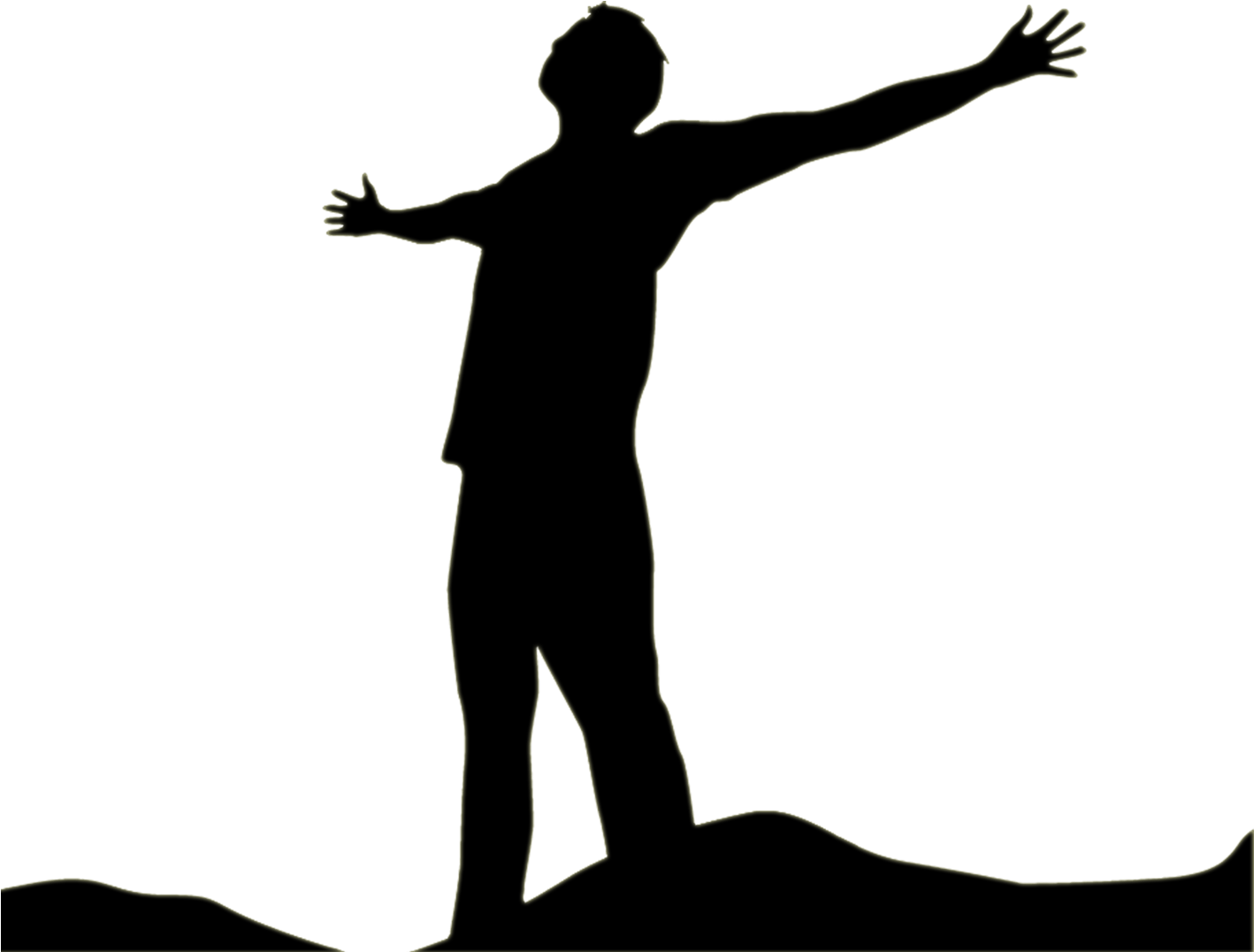 People At Worship Clipart - Pain And Gain By Marc Schiller (1417x1417)