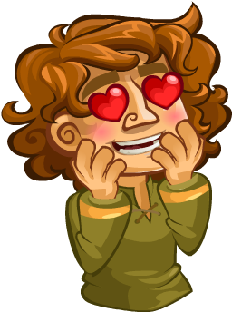 Love & Babies Messages Sticker-3 - Love (408x408)