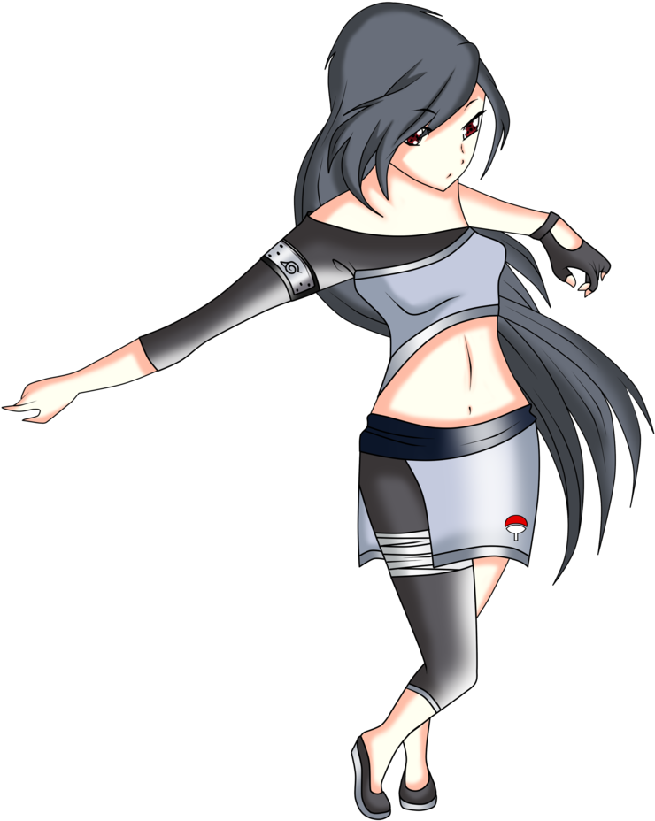 Anime Girl Ninja Naruto Download - Ninja Outfit Girl Anime (813x982)