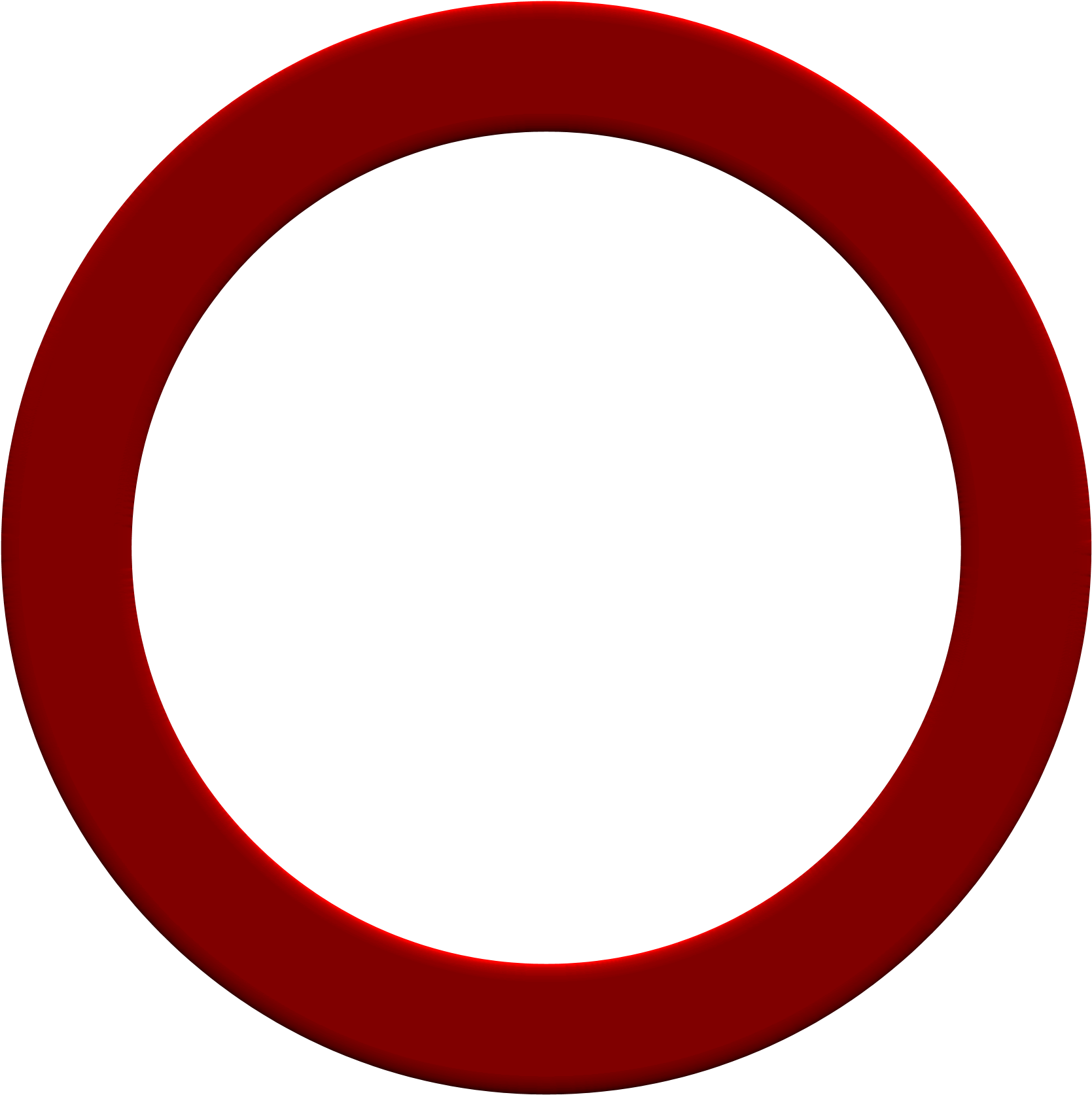 Circle - Traffic Sign (1800x1800)