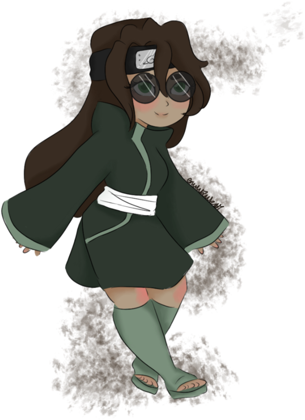 Aburame Girl By Emily-lu - Cartoon (863x925)