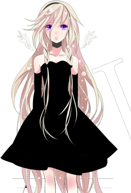Girl, Vocaloid, And Ia Image - Anime Ia Vocaloid (500x658)