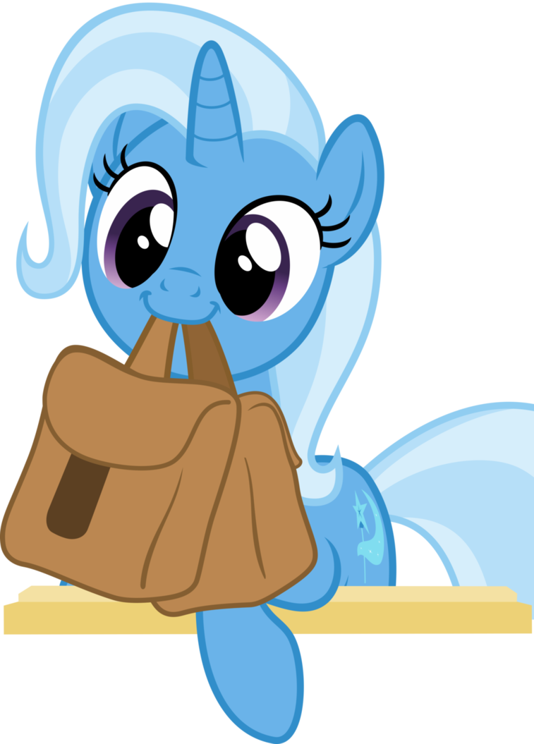 Cute Trixie With Saddle Bag By Comeha - Mlp Cute Trixie (757x1055)