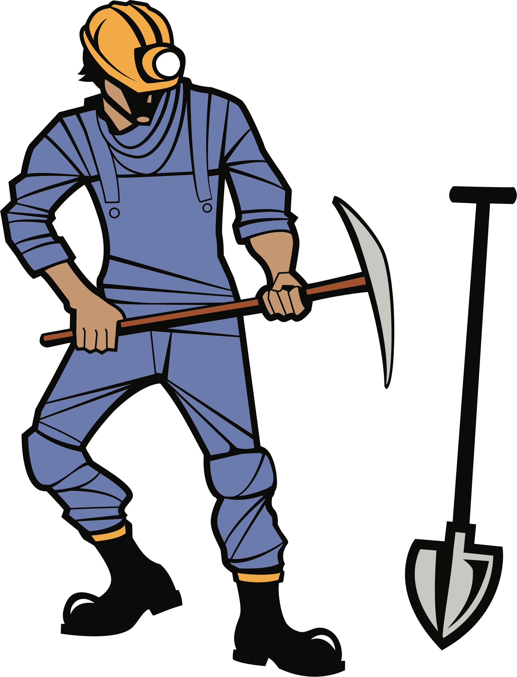 Big Image - Coal Miner Png (1803x2363)