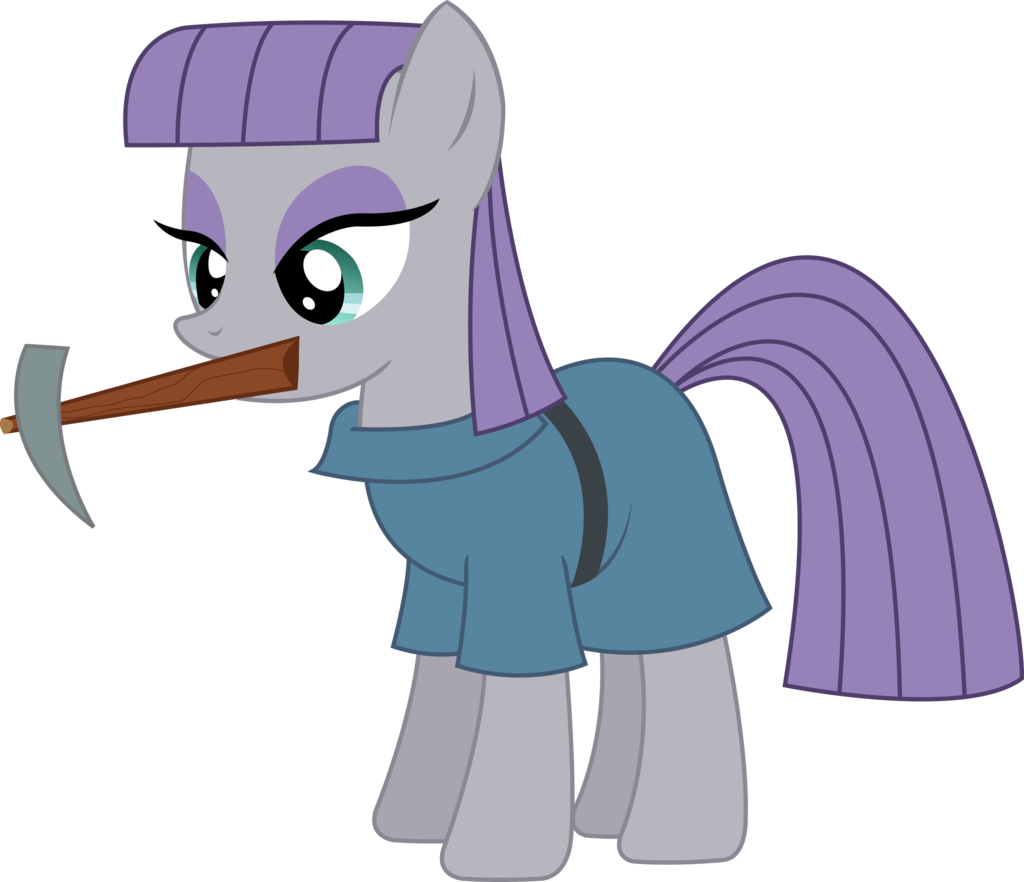 Miner Maud By Sketchmcreations Vector - My Little Pony Pinkie Pies Sister (1024x882)