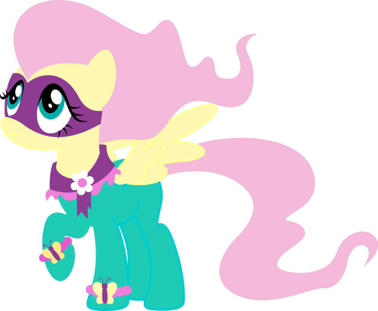 Shane39569, Fluttershy, Power Ponies, Power Ponies - My Little Pony Power Ponies Fluttershy (1246x1024)