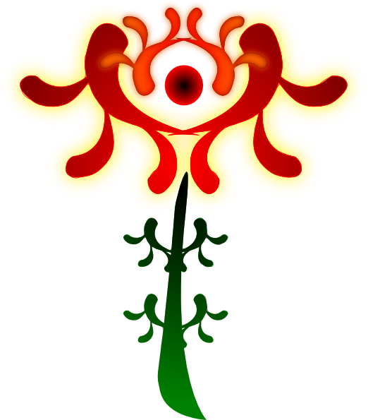 This Free Clip Arts Design Of Artistic Flower - Flower (522x595)