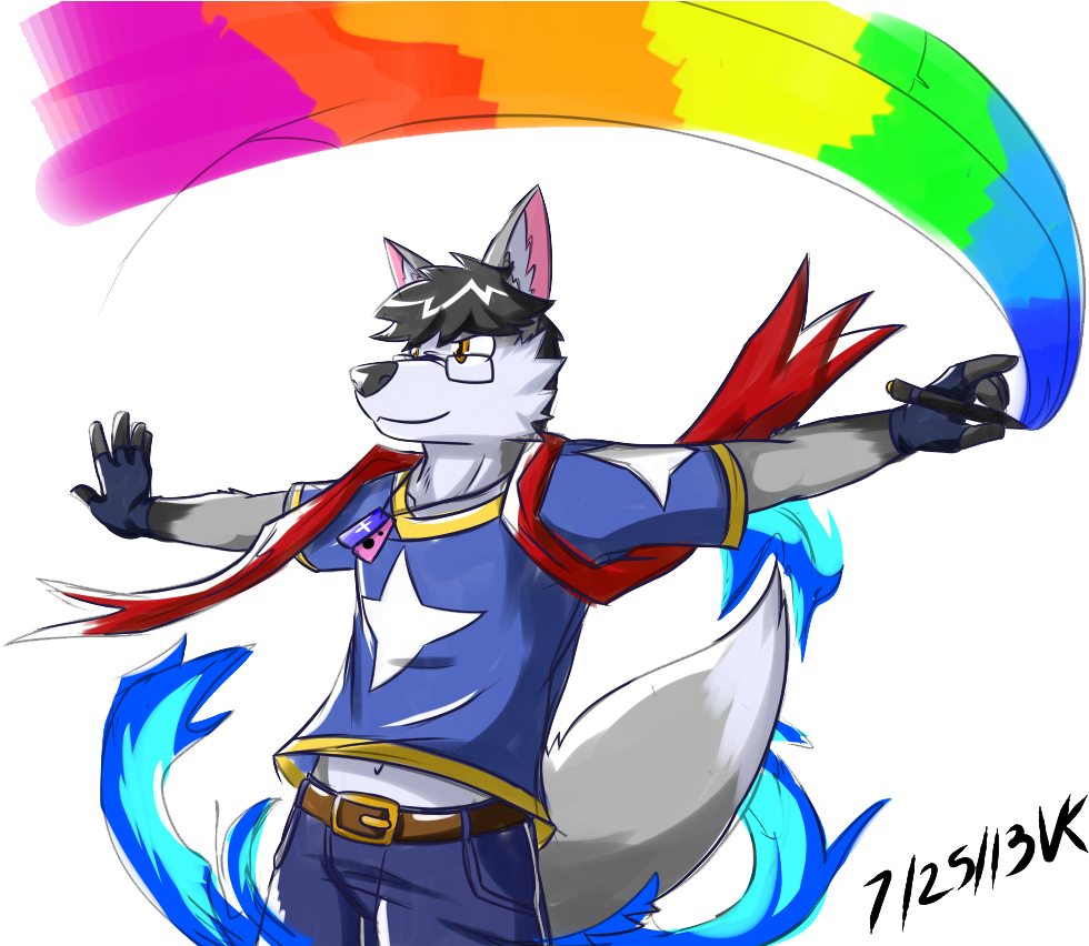 Artistic Fox Png Image - Portable Network Graphics (1000x851)