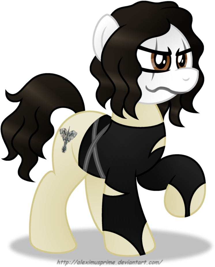The Crow In Equestria By Aleximusprime - Eric Draven (827x967)