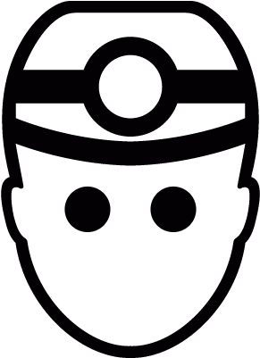 Miner With Mining Helmet Vector - Medicine (400x400)