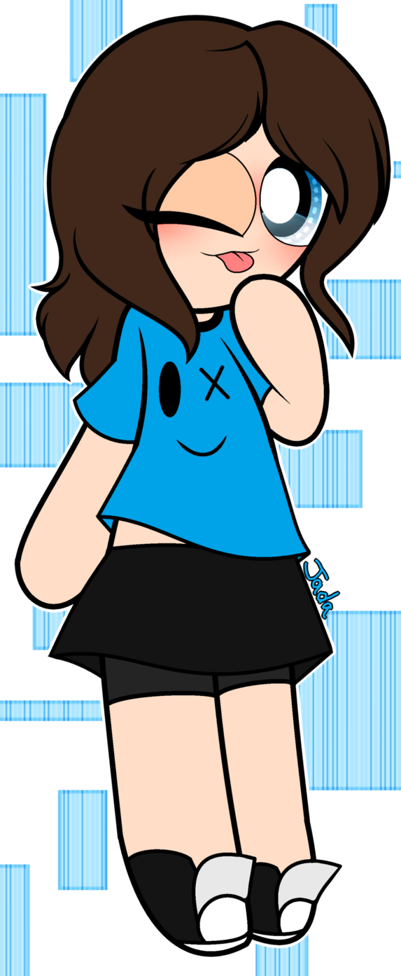 For Plz Kill Me Gothgirl [read Description] By Jada - Cartoon (573x1394)